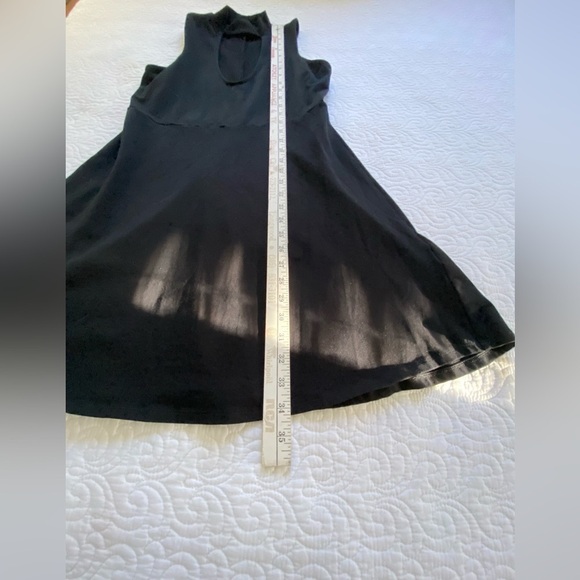 Black Express Keyhole Choker Skater Dress Size Large​​ - Picture 8 of 8